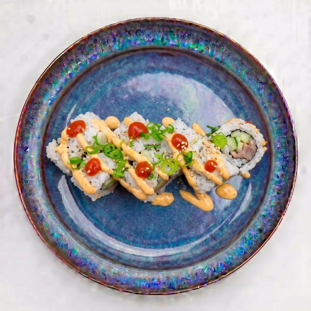 Spicy Yellowtail Hand Roll.