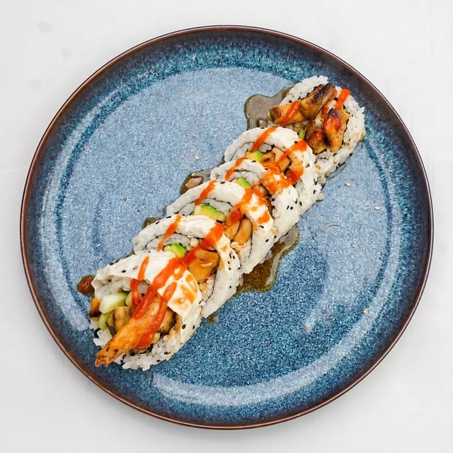 Teriyaki Chicken Roll.
