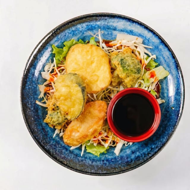 Tempura Vegetables.