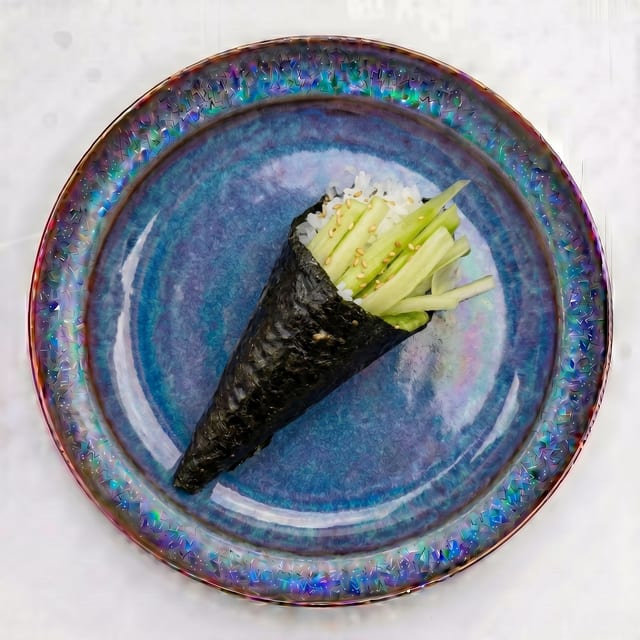 Cucumber Hand Roll.