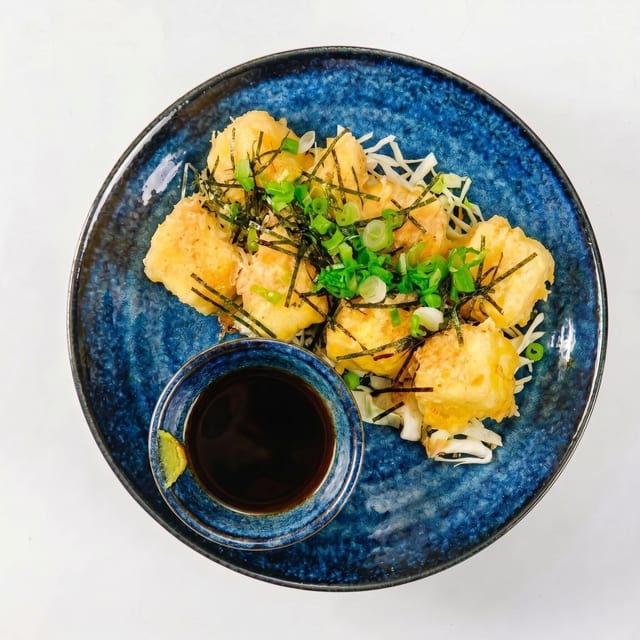 Agedashi-Tofu Tempura.