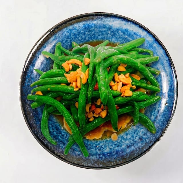 Garlic Green Beans.