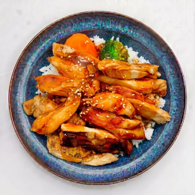 Chicken Teriyaki Don.