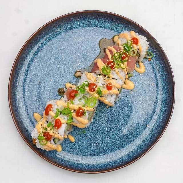 Spicy Yellowtail Roll.