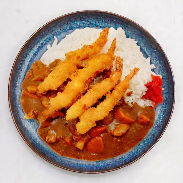 Fried Shrimp Curry.