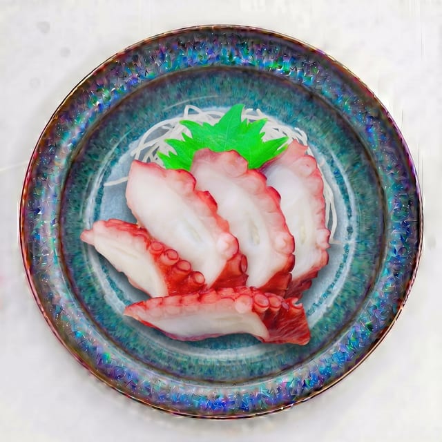 Octopus Sashimi.