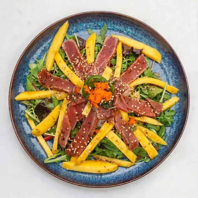Ahi Mango Salad.