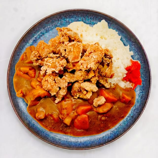 Chicken Karaage Curry.