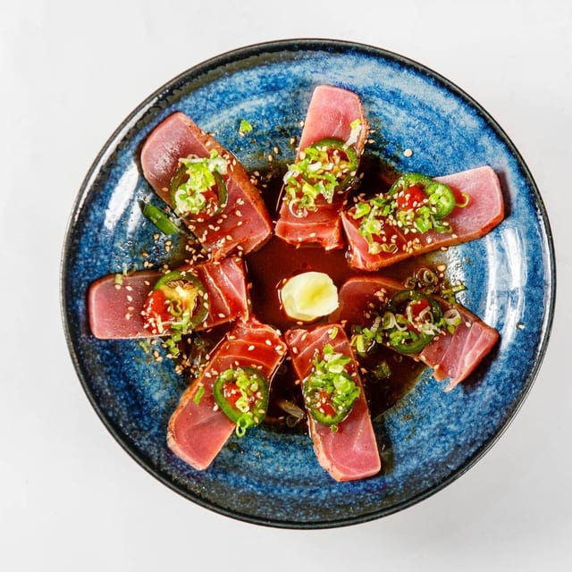 Cajun Tuna Tataki.