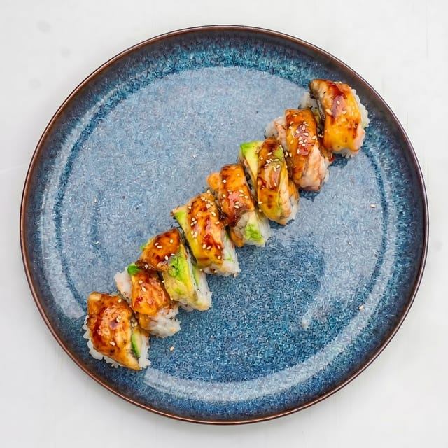 Baked Salmon Roll.