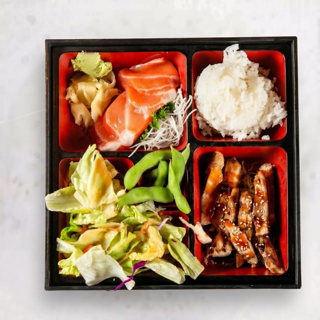 Sashimi Bento Box.